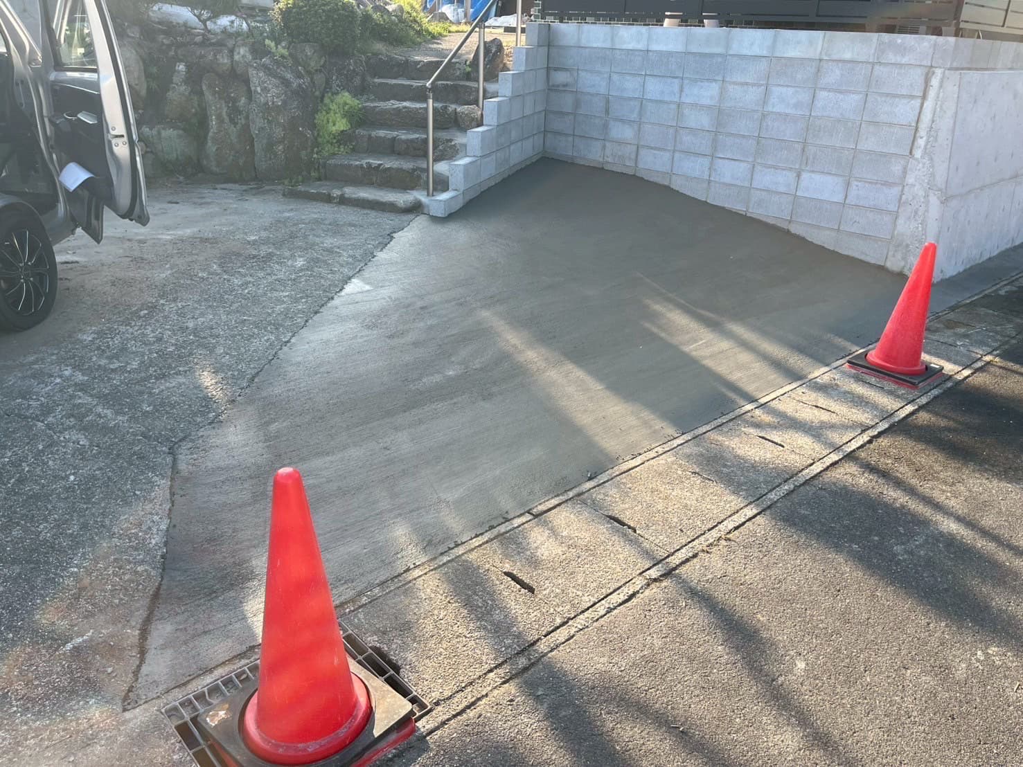 駐車場拡張工事