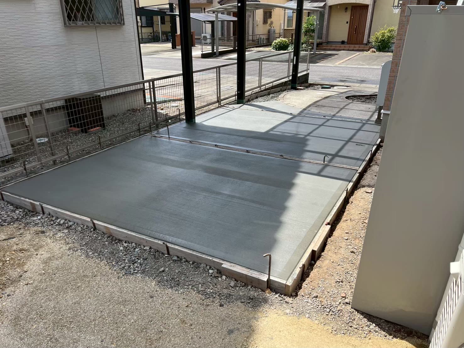 土間コンクリート工事