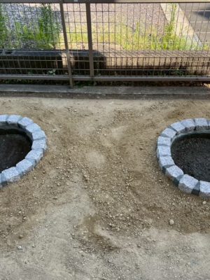 花壇新設工事 花壇新設工事