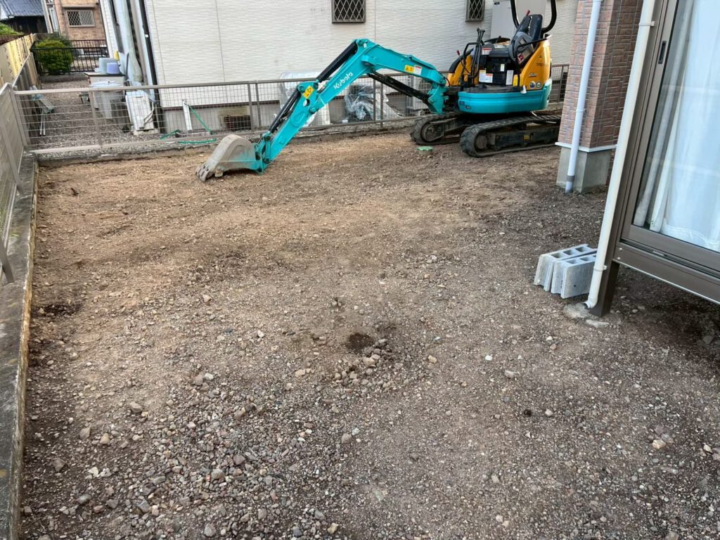 お庭ガーデニング工事