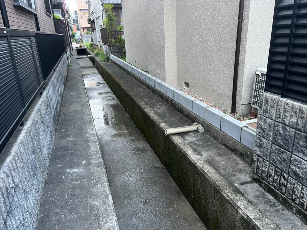 ブロック積み工事