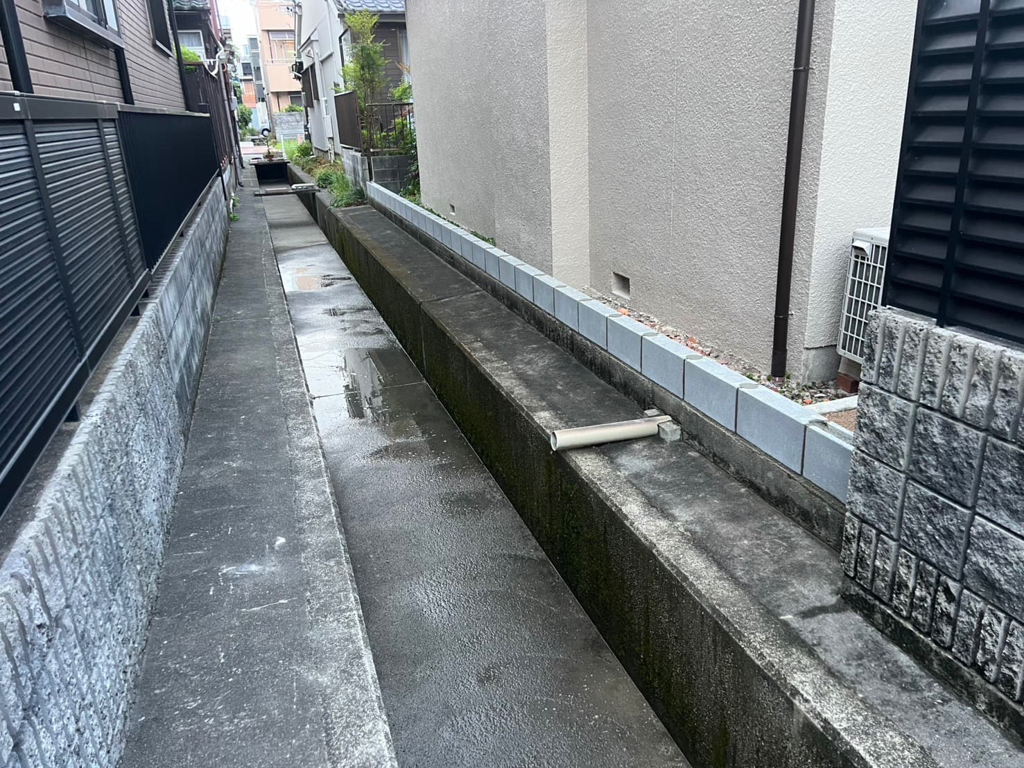 ブロック積み工事